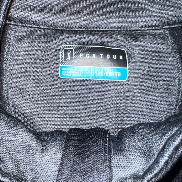 PGA golf gray long sleeve half zip men’s XL shirt - Picture 5 of 5